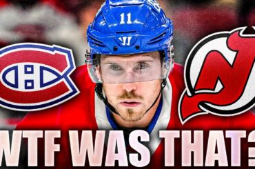 WTF WAS THAT? THE MONTREAL CANADIENS SHUTOUT THE NEW JERSEY DEVILS 3-0 IN A STRANGE GAME