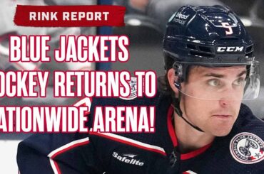 BLUE JACKETS ARE 🔙 at Nationwide Arena for the FIRST HOME PRESEASON GAME! 💥💥💥 | Rink Report