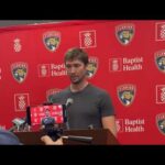 Sergei Bobrovsky recalls the Florida Panthers winning the Stanley Cup