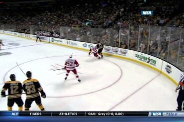 Torey Krug's 1st NHL regular season goal 10/5/13