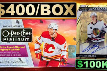 THE BIG ONE! - 2023-24 O-Pee-Chee Platinum Hockey Hobby Box Break