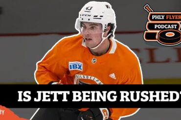 Is Jett Luchanko being rushed into the NHL? | PHLY Flyers Podcast