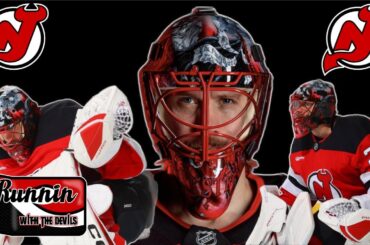 Jacob Markstrom New Jersey Devils Masks | A Closeup Look At BOTH!