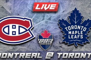 Montreal Canadiens vs Toronto Maple Leafs LIVE Stream Game Audio | NHL Preseason Streamcast & Chat