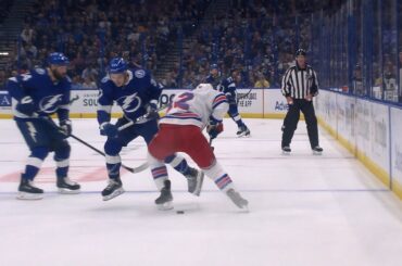 Yanni Gourde undresses Brendan Smith, feeds Shattenkirk for awesome goal