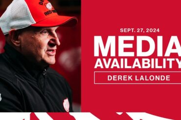 Derek Lalonde Media Availability | Sept. 27, 2024