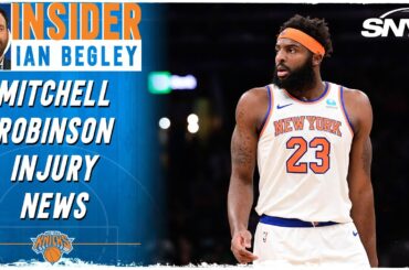 Who could Knicks replace Mitchell Robinson with while he is sidelined until December? | SNY