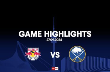 Game Highlights EHC Red Bull München vs Buffalo Sabres (0:5) | PENNY DEL Saison 2024/25 | 09/27/2024