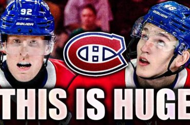 MORE HABS NEWS: THIS WILL BE HUGE FOR THE MONTREAL CANADIENS POWERPLAY (Lane Hutson, Patrik Laine)