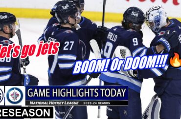 Winnipeg Jets vs Edmonton Oilers [FULL GAME] Sep 25, 2024 (PRESEASON) | NHL Highlights 2024