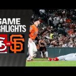 Cardinals vs. Giants Game Highlights (9/27/24) | MLB Highlights