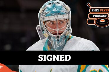 Flyers sign goalie Eetu Makiniemi to 1-year, 2-way deal | PHLY Flyers Podcast