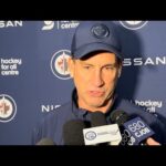 Winnipeg Jets head coach Scott Arniel media availability on day 9 of training camp