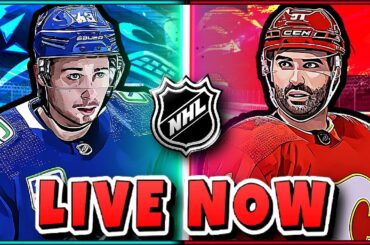 Vancouver Canucks vs Calgary Flames LIVE: NHL Preseason Watch Party!