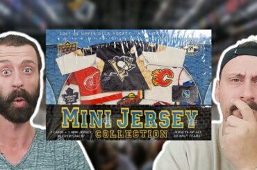 RARE! 2007-08 Upper Deck Mini Jersey Collection Box Break!