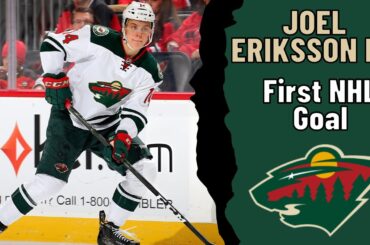 Joel Eriksson Ek #14 (Minnesota Wild) first NHL goal Oct 22, 2016 (Classic NHL)