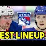 The BEST New York Rangers LINES RIGHT NOW…