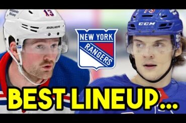 The BEST New York Rangers LINES RIGHT NOW…