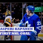 Kasperi Kapanen's First NHL Goal - April 8th 2017 (HD)