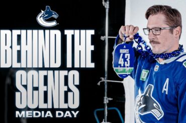 Behind the Scenes at Canucks Media Day