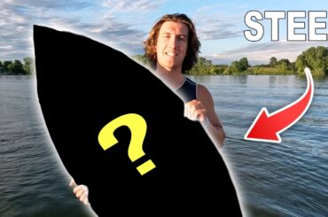 I Built and Wakesurfed a Steel Board