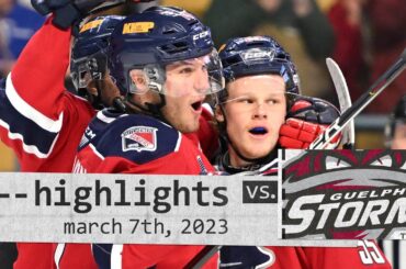 Game Highlights | Storm vs. Rangers - Mar. 7th, 2023