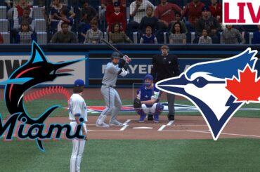 🔴LIVE MLB🔴 Miami Marlins  VS Toronto Blue Jays/September 29/ /MLB THE SHOW 2024