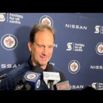 Winnipeg Jets head coach Scott Arniel media availability on day 12 of training camp