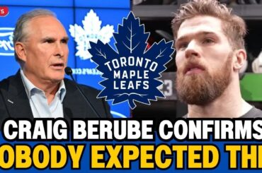 WATCH THIS! BERUBE ISSUES CRITICAL UPDATE ON JANI HAKANPAA! LOOK AT THIS! MAPLE LEAF NEWS! NHL NEWS