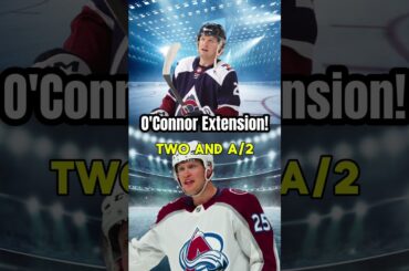 Logan O’Connor Has Signed an Extension with the Colorado Avalanche! #shorts