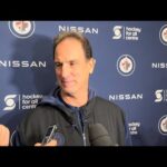 Winnipeg Jets head coach Scott Arniel media availability on day 13 of training camp