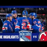 GAME HIGHLIGHTS | 2024-25 Preseason: New York Rangers vs New Jersey Devils (10/1/24)