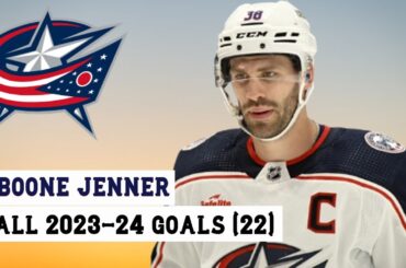 Boone Jenner (#38) All 22 Goals of the 2023-24 NHL Season