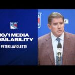 NYR vs NJD: Peter Laviolette Postgame Media Availability | Oct. 1, 2024