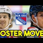 NY RANGERS MAKE NEW ROSTER MOVES Involving PROSPECTS... | New York Rangers vs NJ Devils RECAP!