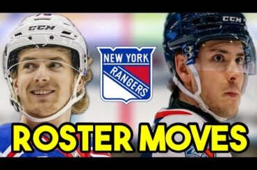 NY RANGERS MAKE NEW ROSTER MOVES Involving PROSPECTS... | New York Rangers vs NJ Devils RECAP!