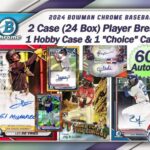 2024 BOWMAN CHROME 2 Case (24 Box) PLAYER Break #5  eBay  10/01/24