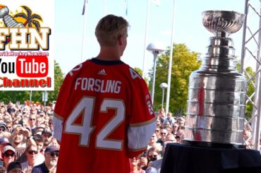 Gus Forsling, Florida Panthers: The New Season, Winning the Stanley Cup, and More