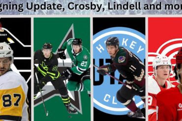 NHL Rumours and Signings: Crosby and Lindell extend, Seider, Mercer and Perfetti sign + more news.