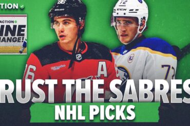 BET Buffalo Sabres To UPSET New Jersey Devils! | NHL Picks & Predictions | Line Change!