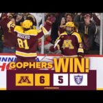 Highlights: #2 Gopher Men's Hockey Tops St. Thomas at the X