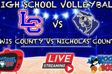 Lewis Co vs Nicholas County Volleyball | KHSAA Volleyball | LIVE | Kool TV | 10/2/24