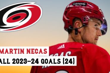 Martin Necas (#88) All 24 Goals of the 2023-24 NHL Season