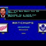 NHL '94 "Game of the Night" Detroit Red Wings - Toronto Maple Leafs "Norris Division  Nov.15/1986