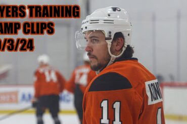 Philadelphia Flyers Training Camp Clips - 10/3/24