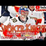 Spencer Knight, Florida Panthers Goalie After 2-1 OT Preseason Win in Tampa