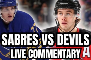 New Jersey Devils vs Buffalo Sabres LIVE COMMENTARY