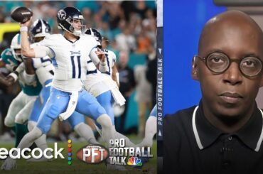 Titans’ offense moved better with Mason Rudolph than Will Levis | Pro Football Talk | NFL on NBC