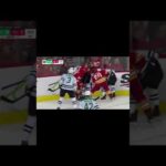 Tkachuk big hit on Klingberg! #shorts