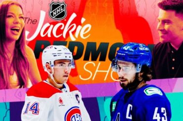 Find out Quinn Hughes' pet peeve & Nick Suzuki's Timmies order | The Jackie Redmond Show | Ep. 1